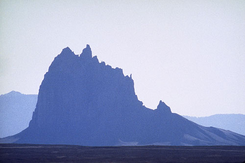 Shiprock, New Mexico
'Tse Bi dahi', or the Rock with Wings.  Photo and Article by Martin Gray